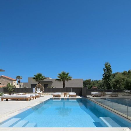 Athina Luxury Villa, With Pool & Walk To The Beach, By Thinkvilla Chania  Buitenkant foto