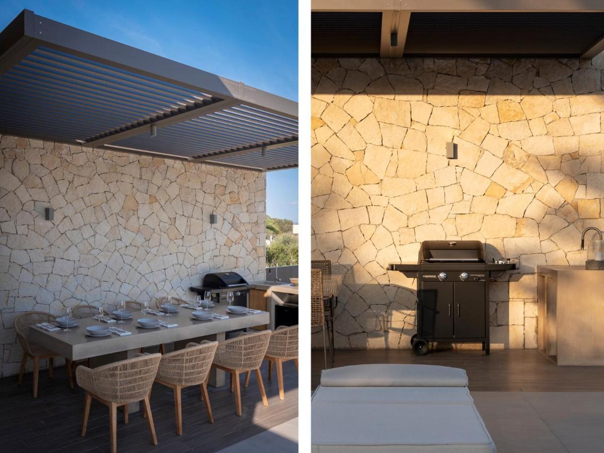 Athina Luxury Villa, With Pool & Walk To The Beach, By Thinkvilla Chania  Buitenkant foto
